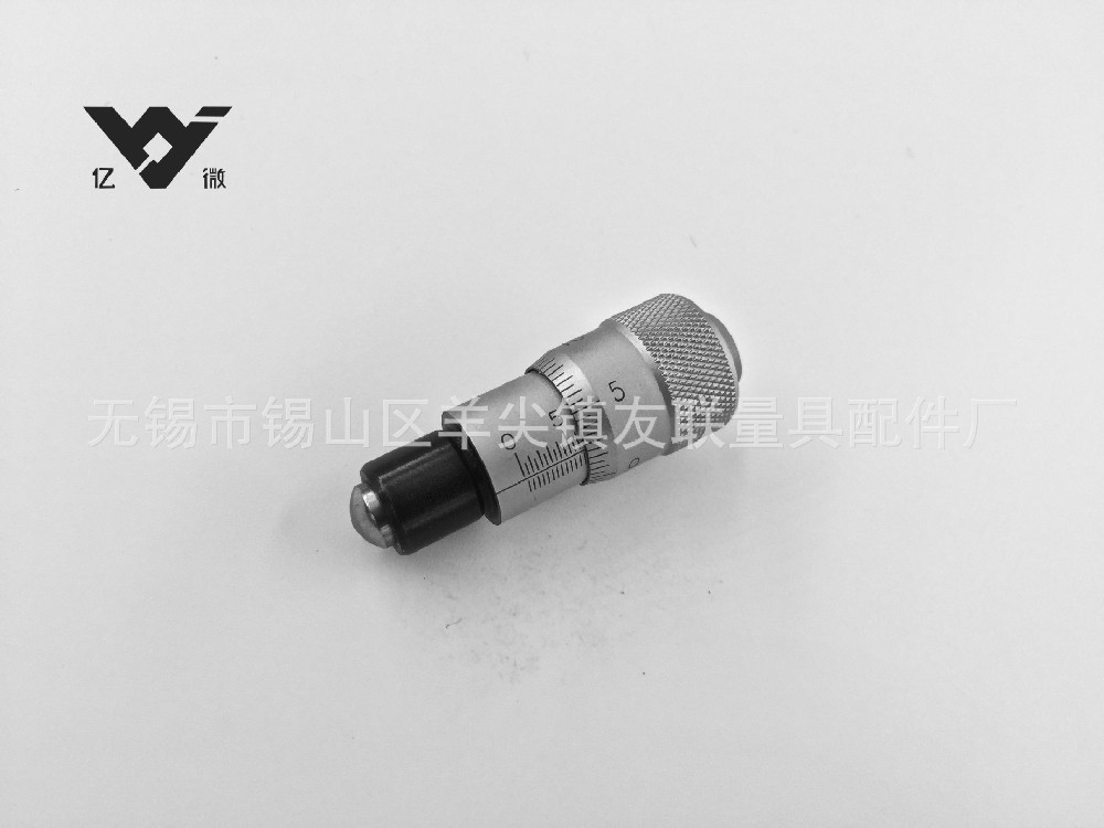 「Y6.5R-H-D15」0-6.5圓頭無螺牙15外徑微分頭